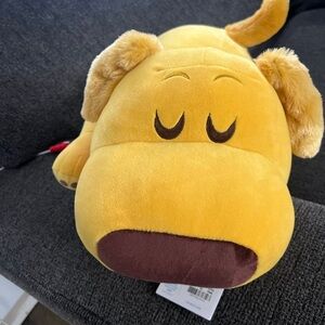 Yellow Plush Dog Toy
